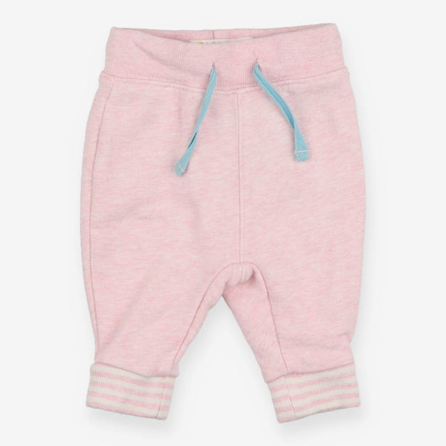 Joggers pink with blue tie