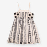 Sundress Crochet Bodice Geometric Print Cami