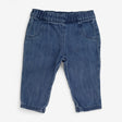 Jeans blue with elasticated waist