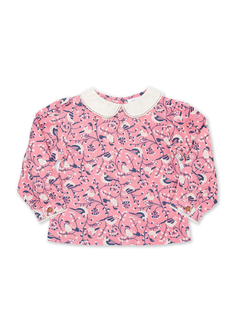 Garden birds blouse