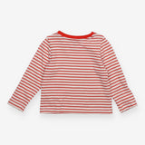 T-shirt long sleeve red stripe