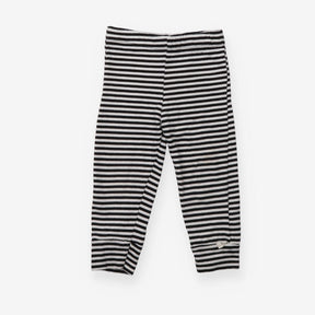 Black and White Striped Leggings