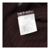 Icebreaker merino wool 1/4 zip sweater brown