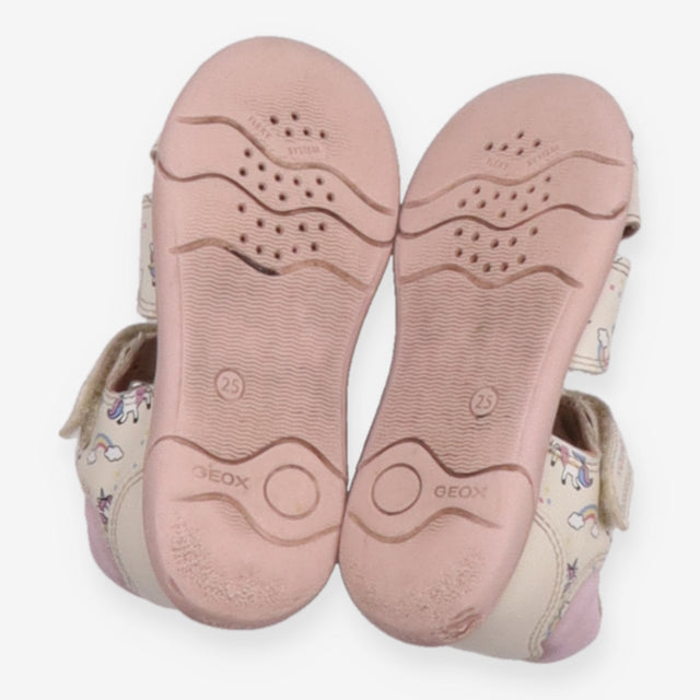 Cream Unicorn Sandals