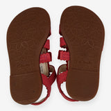 sandals pink leather