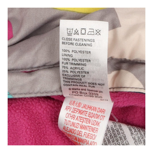 Pramsuit grey with coloured hearts
