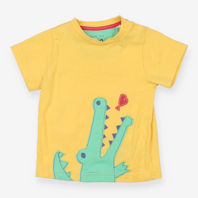 T-shirt yellow snappy croc fish