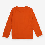 T-Shirt Long Sleeve Orange Abominable Snowman