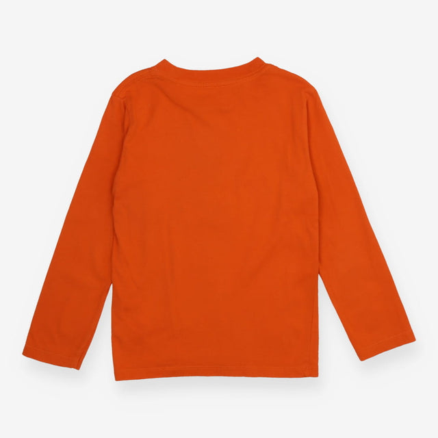 T-Shirt Long Sleeve Orange Abominable Snowman