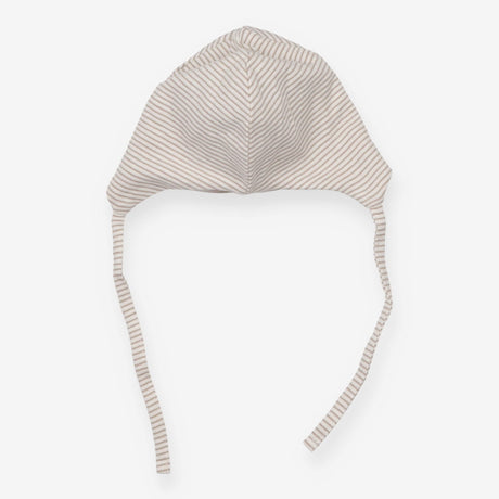 Baby Bonnet Brown Striped