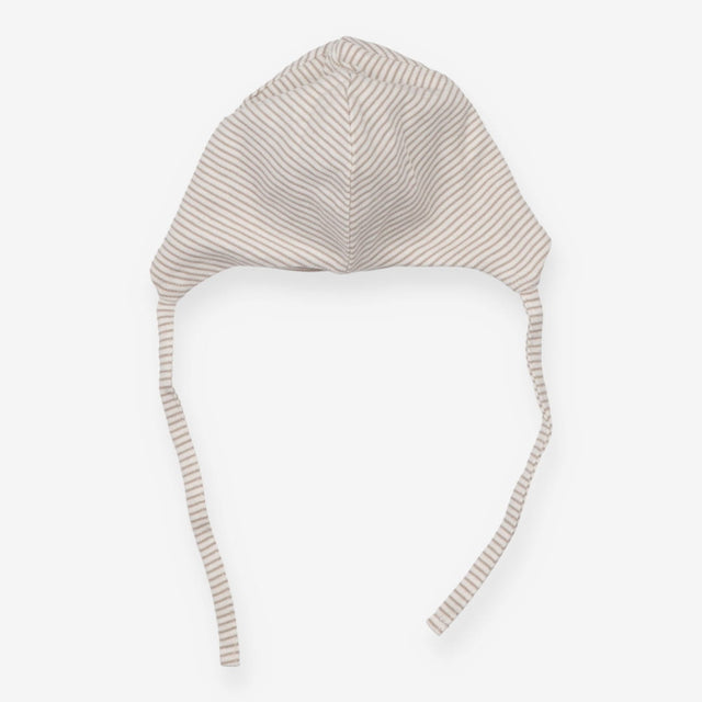 Baby Bonnet Brown Striped