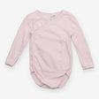 Bodysuit pink LS wrap