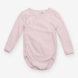 Bodysuit pink LS wrap