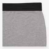 Miss Selfridge Grey Marl Elastic Waist Jersey Midi
