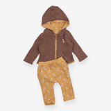 Giraffe Hoodie and Joggers Outfit