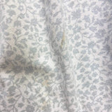 Blue and White Floral jersey Dress With Frill Shou