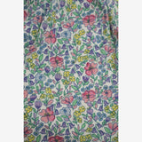 Dress Sleeveless Pink & Purple Floral Print Woven
