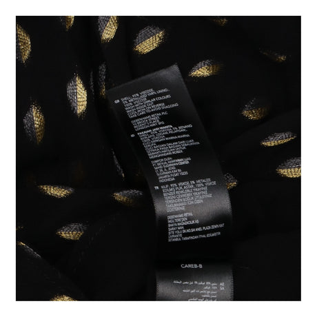 Nine by savannah Miller Dress Black with Metallic 