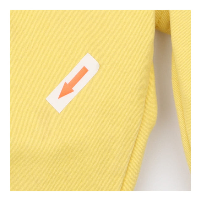 Trousers Pull On Yellow