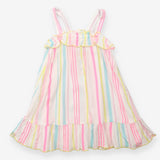 Dress summer candy stripes