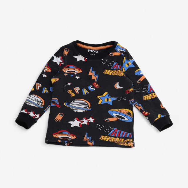 Pyjamas Black Alien Approach
