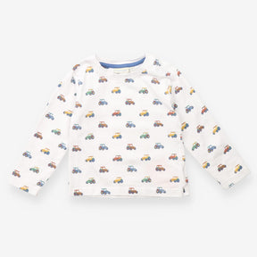 White Tractors Long Sleeve