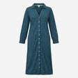 Midi Shirt Dress Sparkle Teal