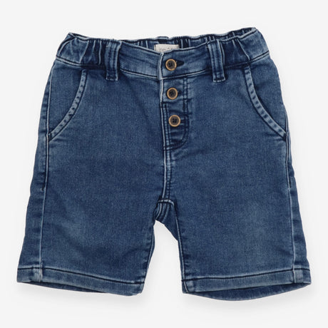 Light Blue Denim Short with buttons front and back
