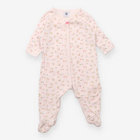 Pink Floral Sleepsuit 