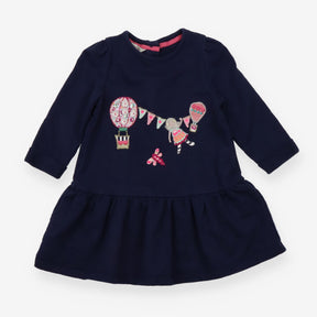Navy Hot Air Balloon Dress