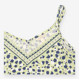 Top Cami Embroidered V-Neck Animal Spot Strappy Gr
