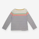 White Striped Long Sleeve