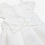 Dress white silk special occasion