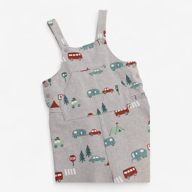 Dungarees Jersey Cream Camping Print