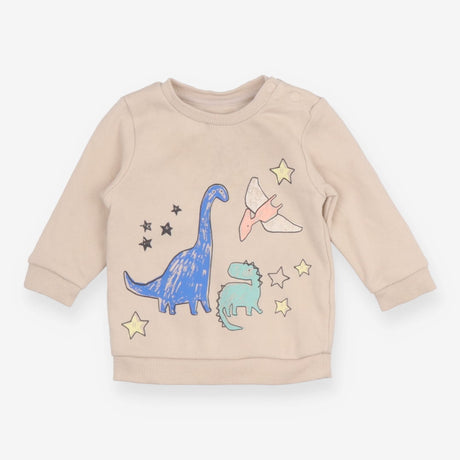Sweater cream dinosaurs 