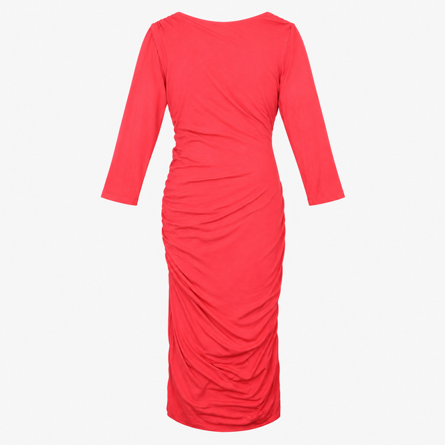 Isabella Oliver Magenta Ruched Wrap Maternity