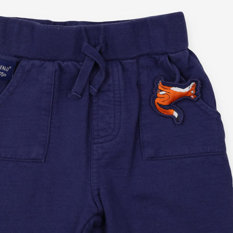 The Gruffalo Jogger navy with Fox as Pocket Pal