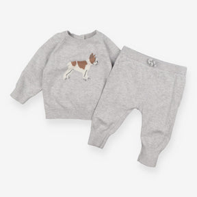 Grey Bulldog Outfit 