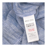 Dungarees Chambray Blue Pure Linen Cropped