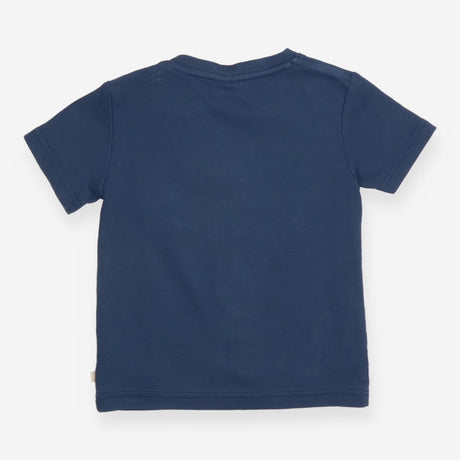 Animal totem pole t-shirt navy