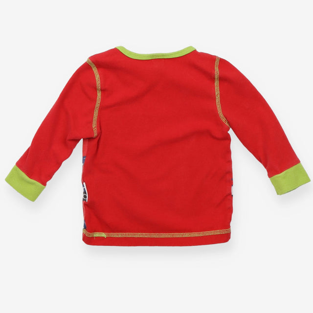 Red Police Cars Long Sleeve 