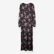 Palazzo Jumpsuit – Black & Floral Print