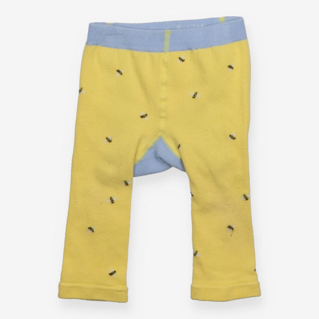 Leggings knit yellow Bee