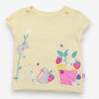 T-Shirt Yellow Striped Mouse Strawberry Pot