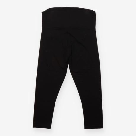 Black Over Bump Stretch Maternity Leggings