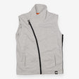 Zip up vest jersey grey