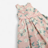 Dress sleeveless pink floral