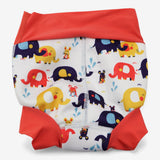Elephant and mouse print happy nappy 