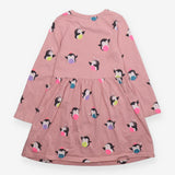 Pink Partying Penguins Dress