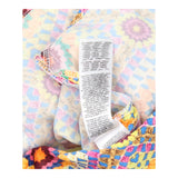 Mini Dress Crochet Look Print Sleeveless
